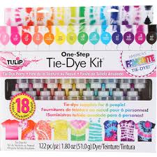 tulip one step 18 color tie dye kit