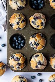 Sift the flour, salt, baking powder, and. Vegan Blueberry Muffins Domestic Gothess