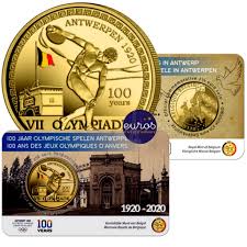 Check spelling or type a new query. Coincard 2 5 Euros Belgique 2020 100 Ans Des Jeux Olympiques D Anvers Version Colorisee Bu