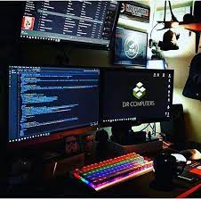 Only For Programming Lovers Machine Learning Artificial Intelligence Laptop Gaming Setup Computer Setup