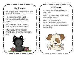 Preschool Printables Puppy Songs Poems Printable Pets Preschool Preschool Songs Preschool Poems