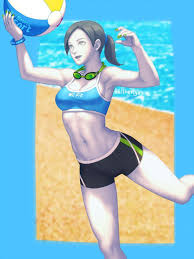 Wii fit trainer is a unique character. Summer Wii Fit Trainer By Bellhenge On Deviantart Wii Fit Super Smash Bros Video Games Girls