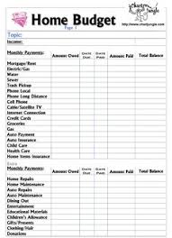 Monthly Budget Template