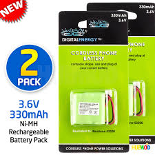 Details About 3 6v Ni Mh 2 3 Aaa 2 3aaa 330mah 1 2v 3 Cell Rechargeable Batteries 2 Pack