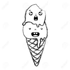 Cornet de glace updated their profile picture. Figure Mignonne Creme Glacee De Deux Boules Avec Cornet Illustration Vectorielle Clip Art Libres De Droits Vecteurs Et Illustration Image 93840430