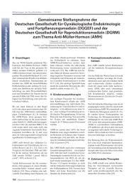 Check spelling or type a new query. Zum Thema Anti Muller Hormon Amh Deutsche Gesellschaft Fur