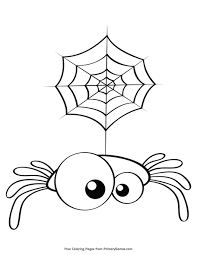 On july 19, 2019 september 12, 2019 by coloring.rocks! Cute Spider Coloring Page Free Printable Pdf From Primarygames