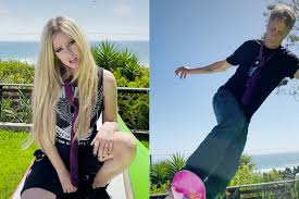 Avril rightfully calls the skateboarder 'legendary in her post' where she revisited her old song. X Har97lmk3o7m