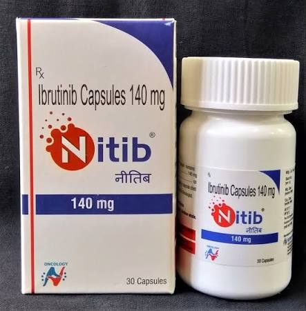 Ibrutinib 140mg Capsule at ₹ 3500/bottle | Nagpur | ID: 2852354967048