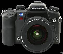 It was the top model of their dslr range; Konica Minolta Maxxum 7d Review Digital Photography Review