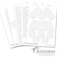 I think these printable gift tags work best when you print them on scrapbook paper. 12 Free Printable Christmas Gift Tags