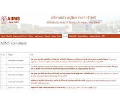 Aiims delhi pg admission 2021. Aiims Delhi Recruitment 2020 Aiims Delhi Extends Application Date Know How To Apply For 214 Posts