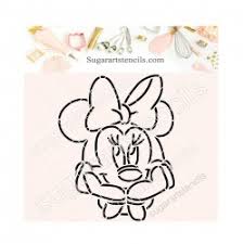 For ages 2 and up. Minnie Mouse Pyo Cookie Stencil Saj00183