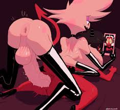 Post 4826745: Angel_Dust DracReloaded Hazbin_Hotel Helluva_Boss Millie  Moxxie