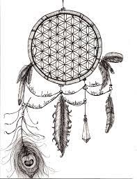 Apart from making an actual one, you can also try your hand at a nice and light dream catcher drawing; Dreamcatcher Flower Of Life Pen Art Dream Catcher Art