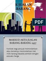 Akta jualan barangan 1957 pdf. Kontrak Jualan Barang Barang