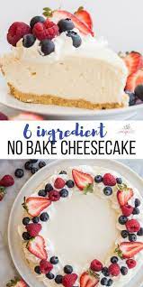 This 6 inch cheesecake recipe makes a mini new york style cheesecake with three layers of graham cracker bake time 1 hour 30 minutes. Easy Cheesecake Recipe Easy Cheesecake Recipes Cheesecake Recipes Classic Cheesecake Recipes Easy Homemade