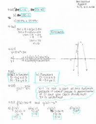 Cpm Cca Algebra Chapter 4 Homework Answer Keys By Mrs Stafford S Math Shack