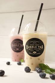 Bubble Tea Branding Psd Mockup On Behance Bubble Tea Tea Brands Bubbles