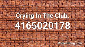 Find the latest roblox promo codes list here for may 2021. Crying In The Club Roblox Id Roblox Music Codes