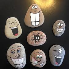 More Funny Faces Rock Crafts Rock Painting Designs Painted Rocks Oh and maybe with practice i can get it centered enough to add a gold border 👀. rock painting designs painted rocks
