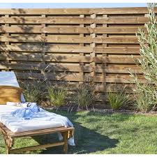 Panneau Occultant Premonte Bois Ugo L 180 X H 180 Cm Naturel Panneau Bois Panneau Bois Jardin Cloture Bois