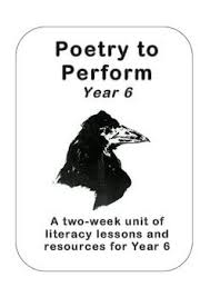 Poetry To Perform Year 6 5th Grade Edgar Allan Poe Performance Poetry Poetry Lessons Poetry Unit