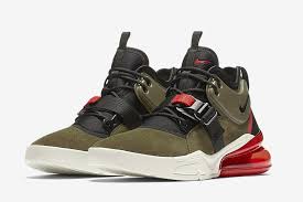 Nike Air Force 270 Medium Olive Challenge Red Eu Kicks Sneaker Magazine Sneakers Men Fashion Nike Nike Boots