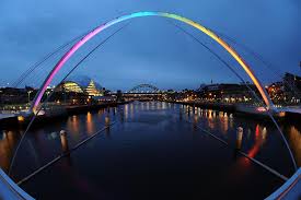 Gateshead synonyms, gateshead pronunciation, gateshead translation, english dictionary definition of gateshead. Gateshead Millennium Bridge Gateshead Quays Tyne Wear England Color Kinetics