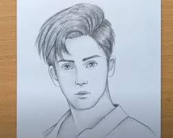 Anime male face side view puzzled expression drawing. How To Draw Anime Male Face Side View Archives How To Draw Step By Step