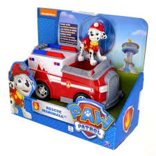 Il peut contenir 3 véhicules pat'patrouille et en dévoiler 6 s'il est ouvert. Camions Jeux Et Jouets Camion De Pompier Figurine Et Vehicule Paw Patrol Pat Patrouille Marcus