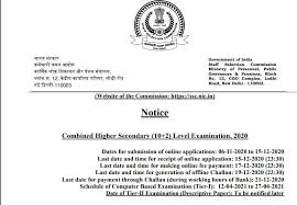 Ssc chsl 2020 online application started on 06th november 2020. Ssc Chsl 2020 21 Application Form Out Exam Date Eligibility Pattern Syllabus