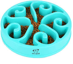 Pet apparel & pet supplies from ospet. Decyam Pet Fun Feeder Dog Bowl Slow Feeder Bloat Stop Dog Food Bowl Maze Interactive Puzzle Cat Bowl Non Skid Amazon Co Uk Pet Supplies