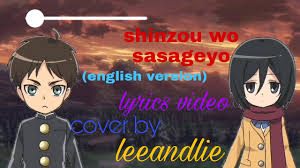 You can find out your favorite roblox song id from below 1million songs list. Shinzou Wo Sasageyo English Version Lyrics Video Youtube
