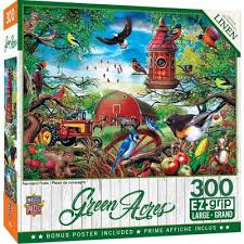 Starting around 6 years old and up, these jigsaws are great as a whole family activity. 300 Piece Puzzles Target