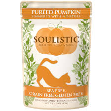 The best healthy cat treat depends on the particular cat. Soulistic Pureed Pumpkin Food Supplement For Cats Dogs 1 05 Oz Case Of 12 Petco Natural Pet Food Pumpkin Natural Food Supplements