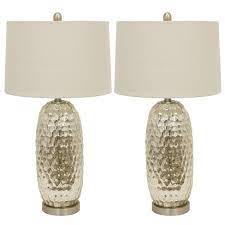 4.6 out of 5 stars, based on 30 reviews 30 ratings current price $45.86 $ 45. 20 5 Set Of 2 Antique Mercury Dimple Glass Table Lamps Gold Decor Therapy Target