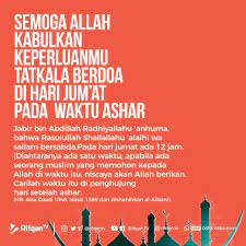 Berdoa Jumat Kata Kata Kerohanian Doa