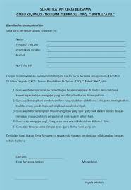 Seiring dengan perkembangan teknologi, saat. Contoh Surat Lamaran Menjadi Guru Paud Contoh Surat
