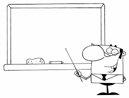 Wir stellen hier besonders gelungene apps für kinder vor. Kostenlose Malvorlage Schule Schuler An Der Tafel Zum Ausmalen