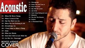 Top Acoustic Love Songs On Spotify Boyce Avenue Greatest Hits Full Album Great Acoustic Love Songs Youtube