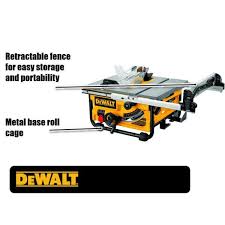 A diablo 80 tooth plywood blade. Dewalt 15 Amp Corded 10 In Compact Job Site Table Saw With Site Pro Modular Guarding System Dw745 The Home Depot