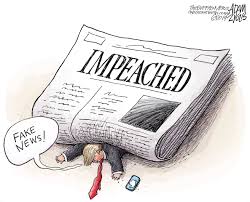 Impeachment will lie against all kinds of crimes and misdemeanours, and against offenders of all ranks. Cartoonist S Take Fake News Of Impeachment Santa Cruz Sentinel
