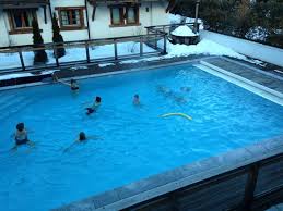 Piscine Exterieure Chauffee Photo De Les Loges Blanches Megeve Tripadvisor