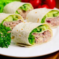 Subway Inspired Seafood Salad Wraps Easy Lunches Stuffed Avocado Healthy Avocado Recipes Healthy