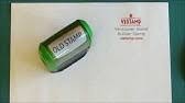 Shop for 2000 plus stamp pads and refills in stamps and stamp supplies at walmart and. Re Inking Your 2000 Plus Self Inking Message Stamp Youtube