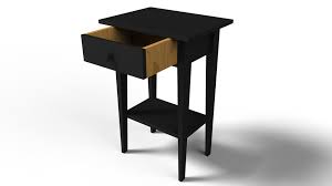 The type parameters are set to where. Ikea Hemnes Bedside Table 3d Cad Model Library Grabcad
