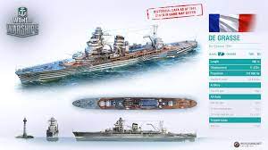 Both their stories went back to the interwar, de grasse being the lead ship of a class of three light cruisers designed to replace the old 1922 duguay trouin class. De Grasse Premium Ship Unveiled The Armored Patrol