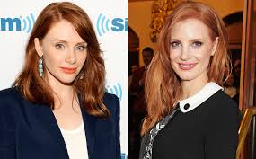 Jessica chastain constantly gets confused with her the help costar bryce dallas howard, and sometimes jessica just runs with it.subscribe now to the tonight. Bryce Dallas Howard Jessica Chastain Comparisons Are Flattering Ew Com