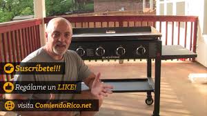 Cuerpo de acero inoxidable, placas antiadherentes y apertura a 180º. Como Curar Una Plancha Para Cocinar Youtube